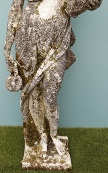 Reclaimed Life Size Composition Stone Statue of Venus