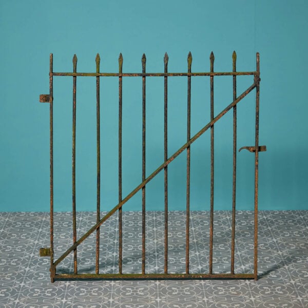 A Reclaimed Victorian Style Wrought Iron Side Gate