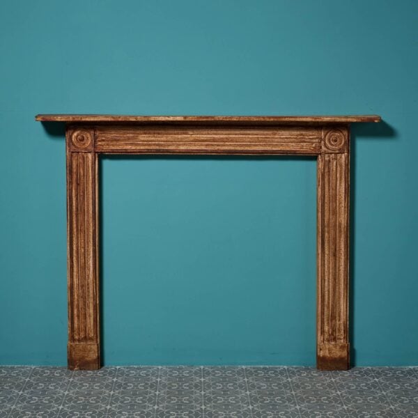 Reclaimed Georgian Style Bullseye Cast Iron Fire Surround