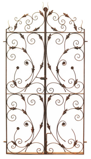 Victorian Style Set of Wrought Iron Pedestrian Gates