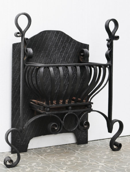 Arts and Crafts Wrought Iron Grate