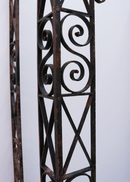Georgian Wrought Iron Porch Frame