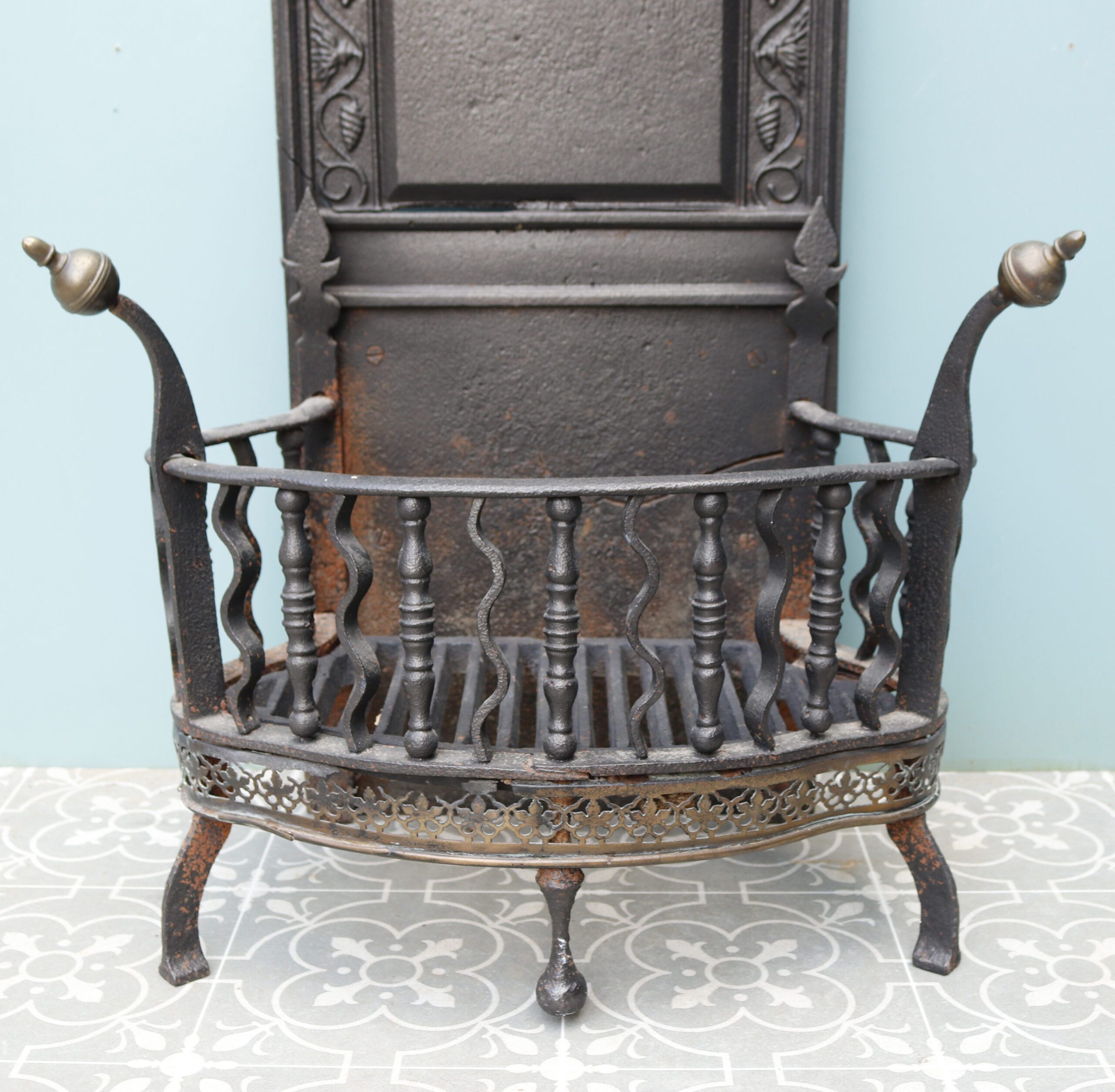 Antique Late Victorian Fire Grate UK Architectural Heritage Shop Now