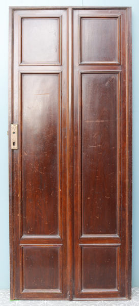 Antique Carved Walnut Door