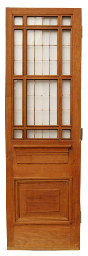 Antique Copper Light Teak Door
