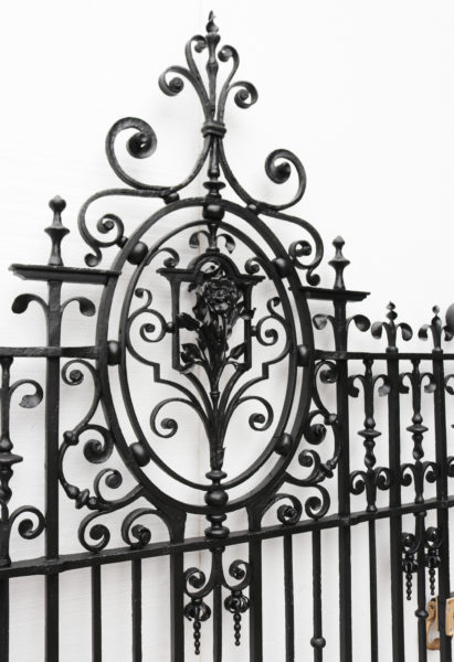 Antique Georgian Period Wrought Iron Gate
