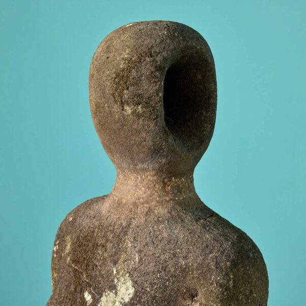Abstract Stone Sculpture of a Female Form