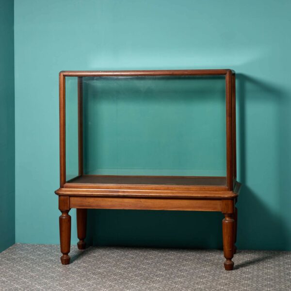 Antique Mahogany Glazed Museum Display Cabinets
