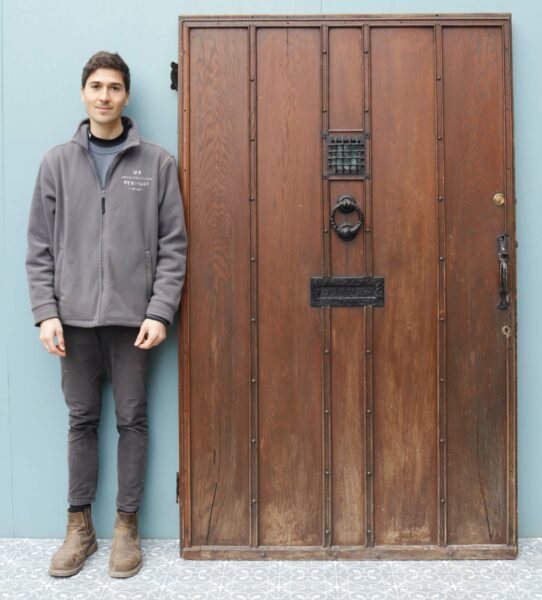 Large Reclaimed English Oak Front Door