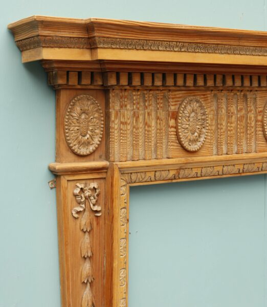 Antique English Carved Fireplace