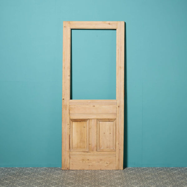 A Reclaimed Exterior Pine Door For Glazing