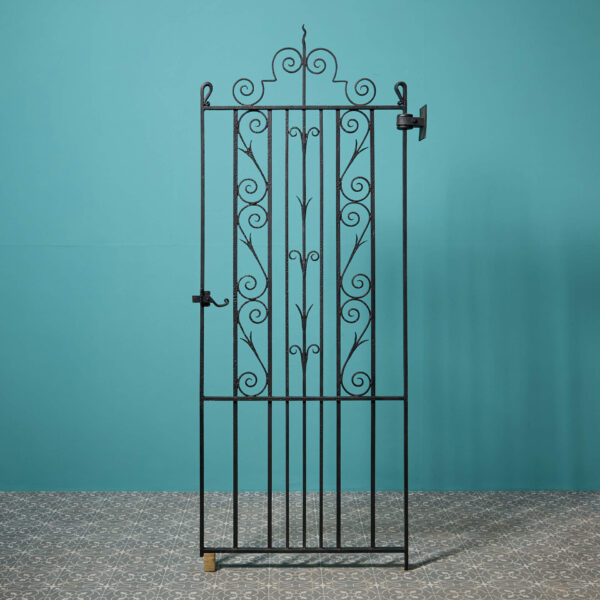 Tall Antique Wrought Iron Gate