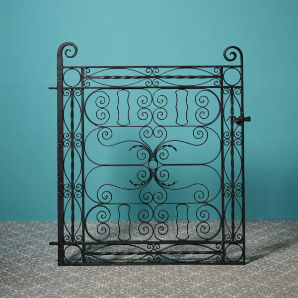 Antique Scroll Work Pedestrian Gate