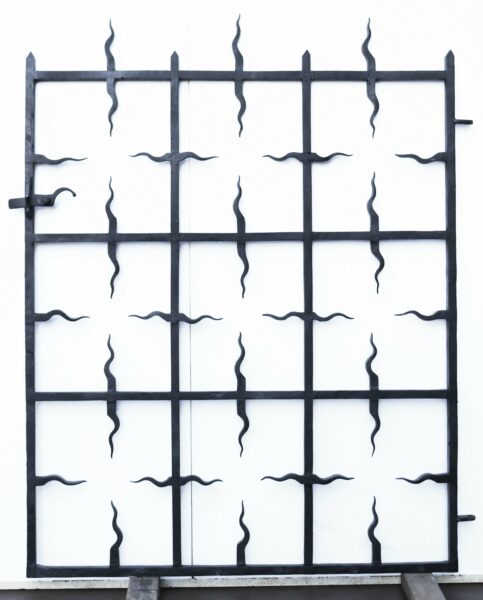 Wrought Iron Antique Gate