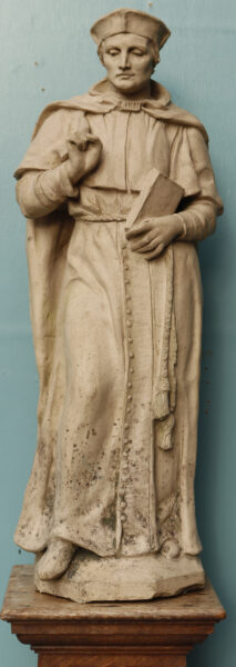 Antique Terracotta Statue of Dante