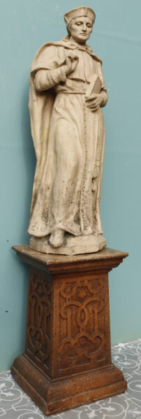 Antique Terracotta Statue of Dante