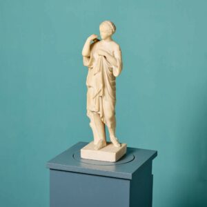 Antique Grand Tour Alabaster Statue of Diana di Gabii