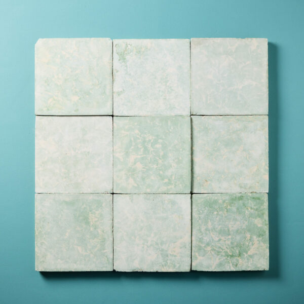 Reclaimed Green Marble Effect Cement Floor Tiles 11.4 m2 (122 sq ft)