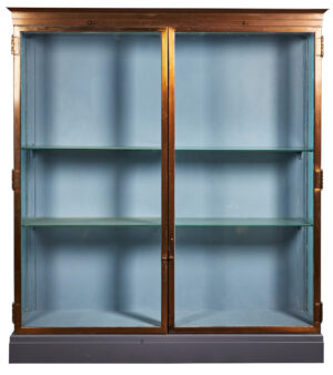 Glazed Bronze Museum Display Cabinet