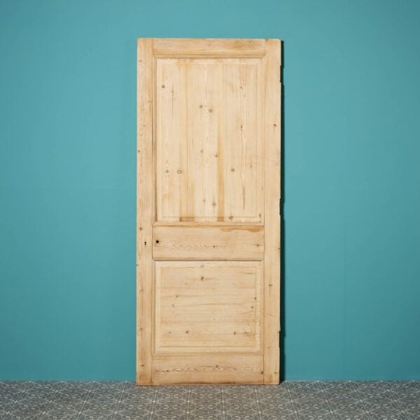 Reclaimed 2-Panel English Pine Internal Door