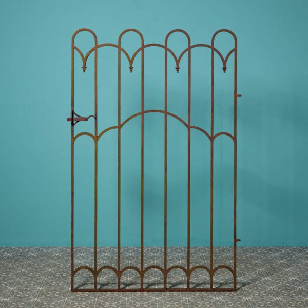 Tall Antique Wrought Iron Gate