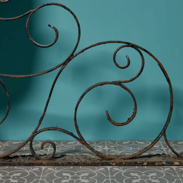 Reclaimed Wrought Iron Gate Overthrow