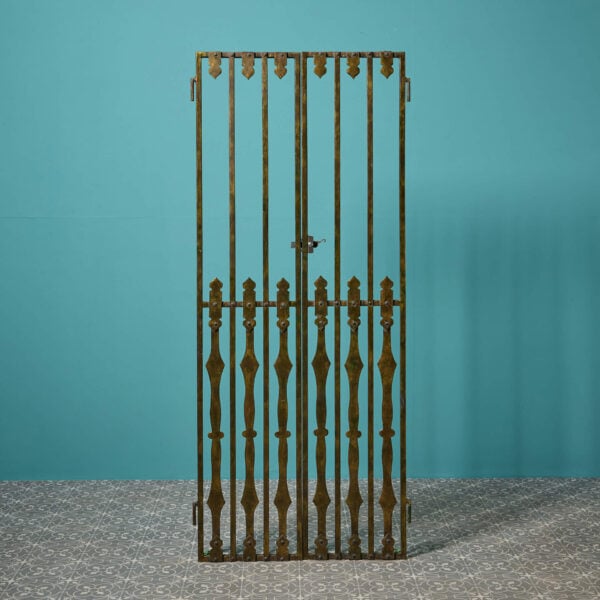 Set of Reclaimed Steel Pedestrian Gates