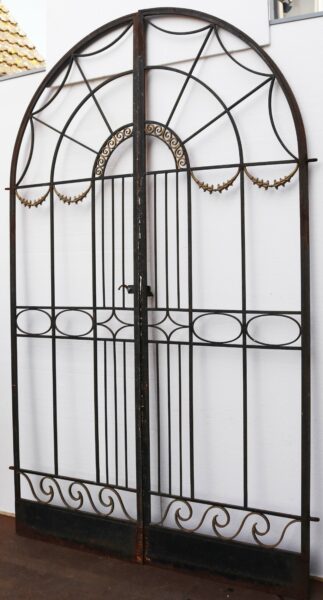 Pair of Arched Neoclassical Style Gates