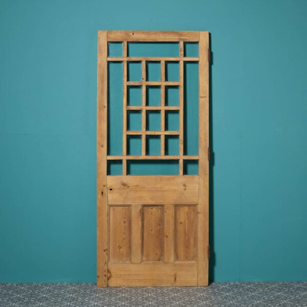 Reclaimed Victorian Front Door with Margin Glazing