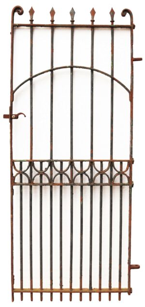 Tall Wrought Iron Side Gate