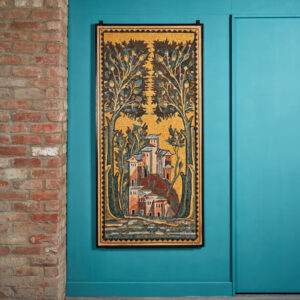 Large Arts and Crafts Style Mosaic Panel