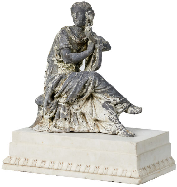 Antique Statue of a Classical Figure