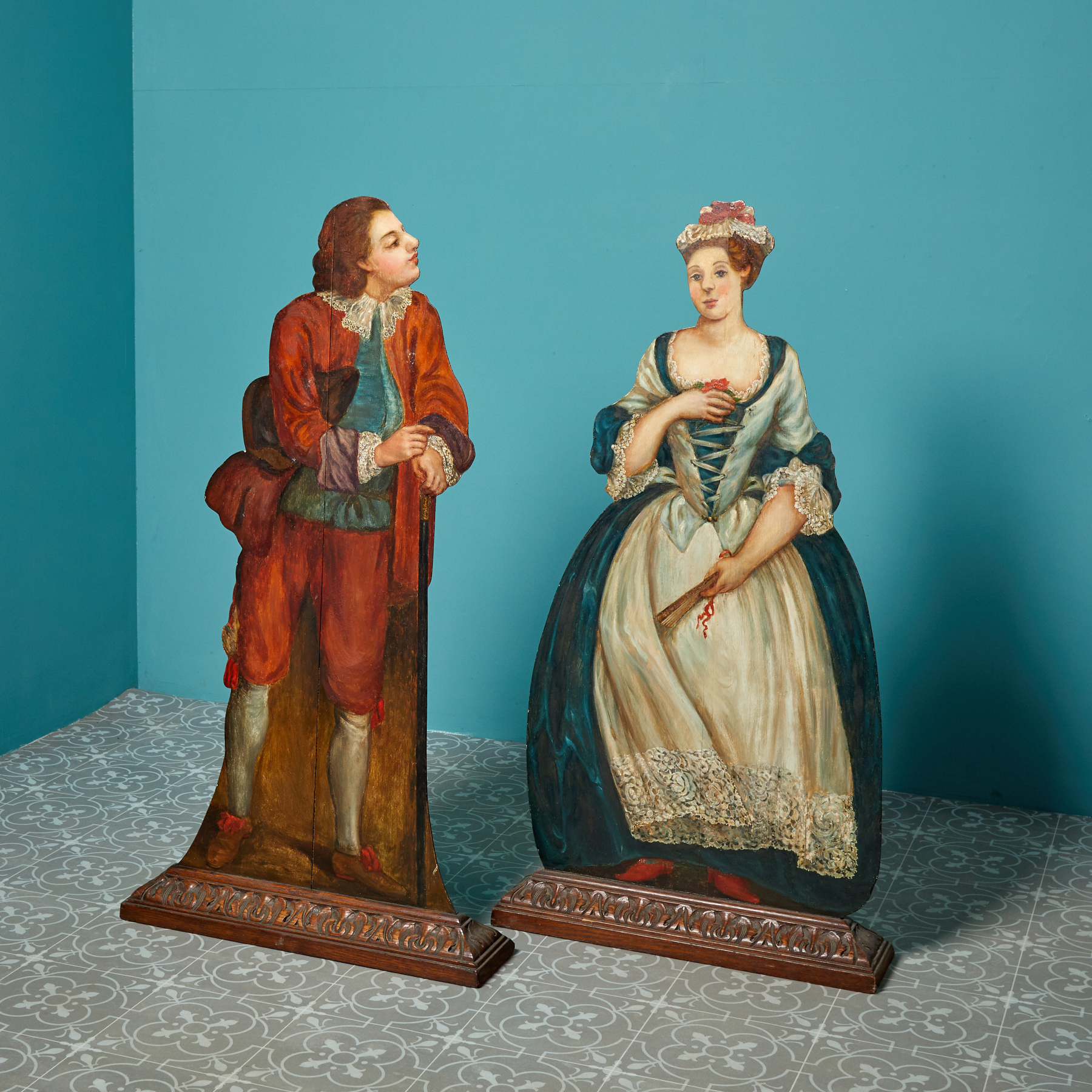 Pair of 19th Century English Dummy Boards