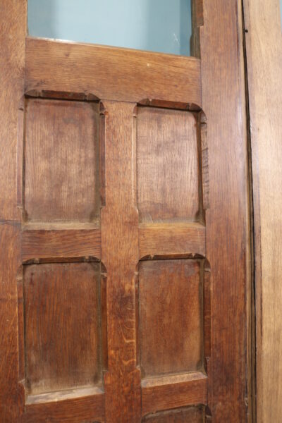 Set of Reclaimed Glazed Oak Double Doors