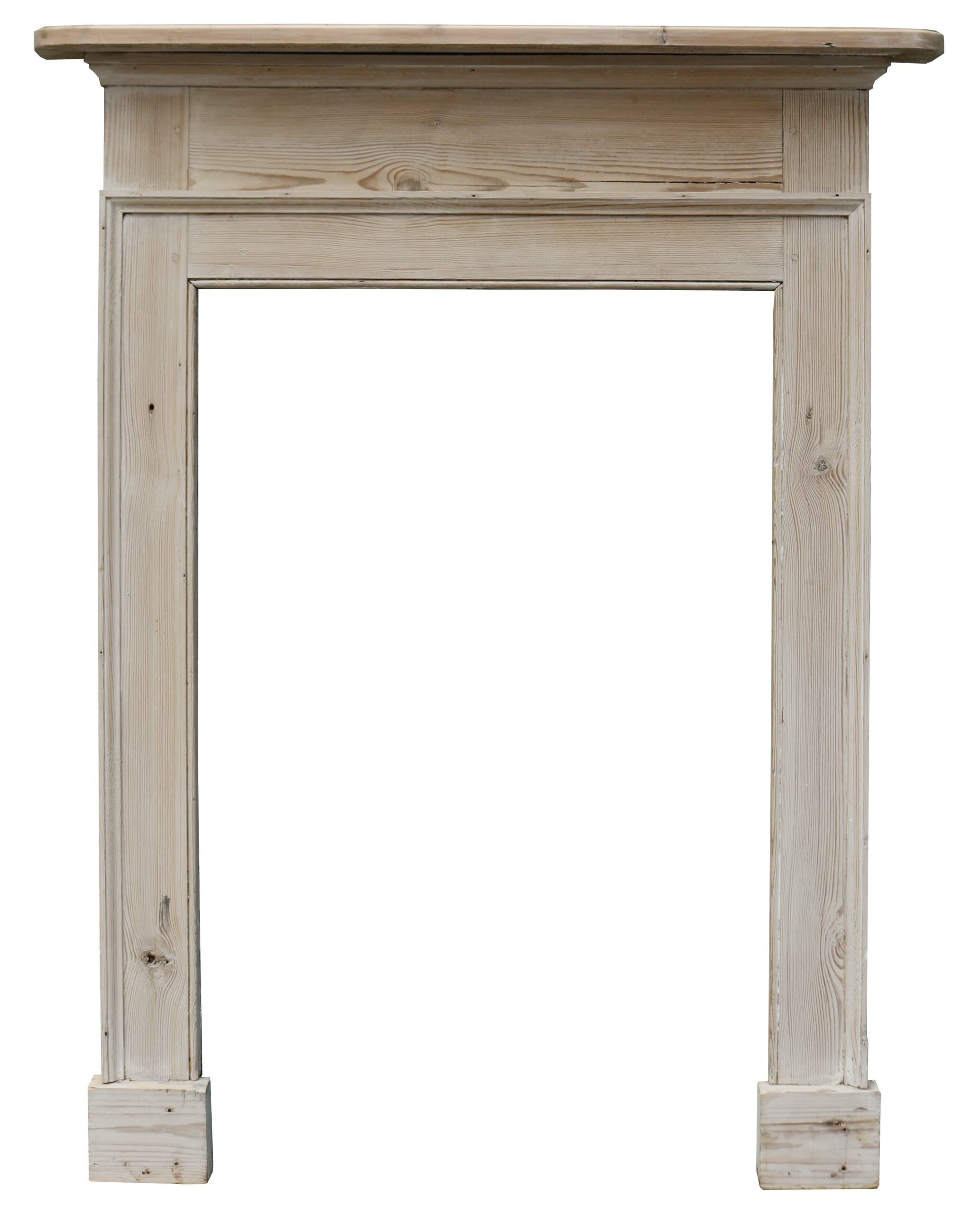 Small Antique English Timber Fireplace