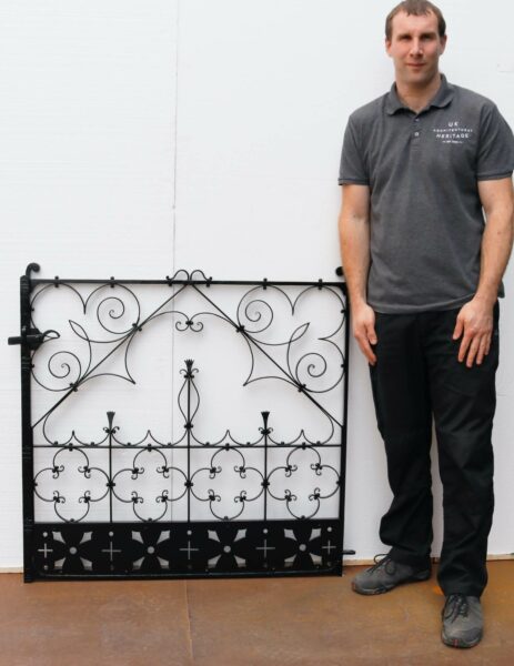 Decorative Wrought Iron Garden Gate