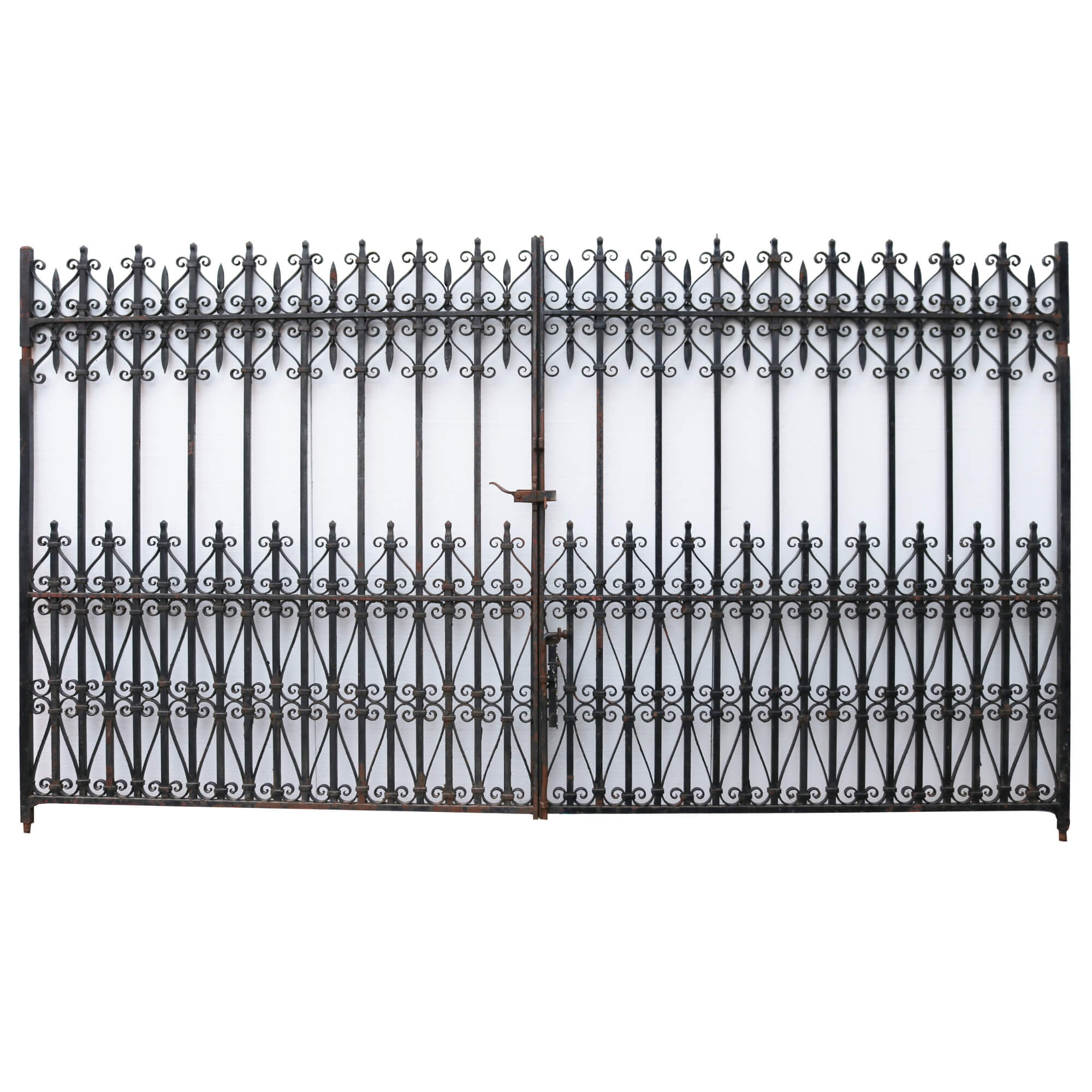 Set of Wrought Iron Driveway Gates 318 cm (10’4″)