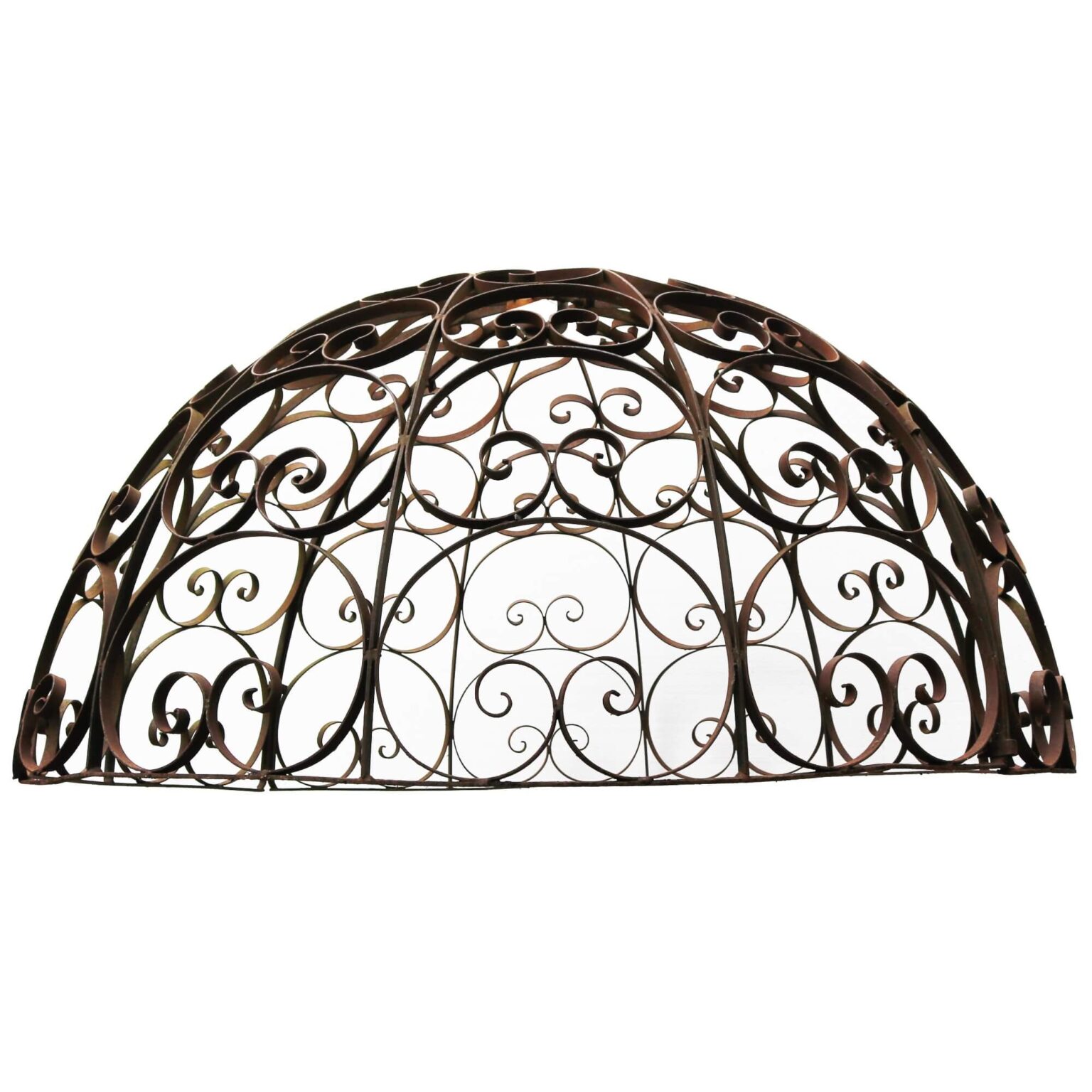 Wrought Iron Dome for Garden Gazebo UK Architectural Heritage