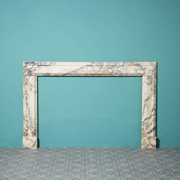 George III Breche Violette Marble Bolection Fireplace