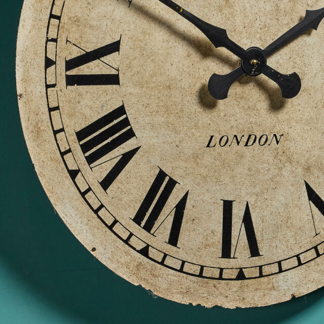 Large Victorian Turret Clock Face UK Architectural Heritage