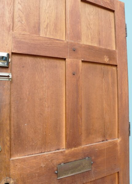 Oak Georgian Style Front Door with Knocker