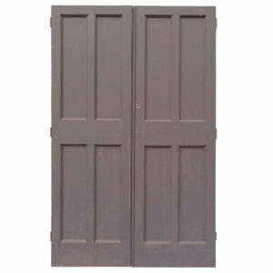 Set of Painted Pine Reclaimed Victorian Cupboard Doors
