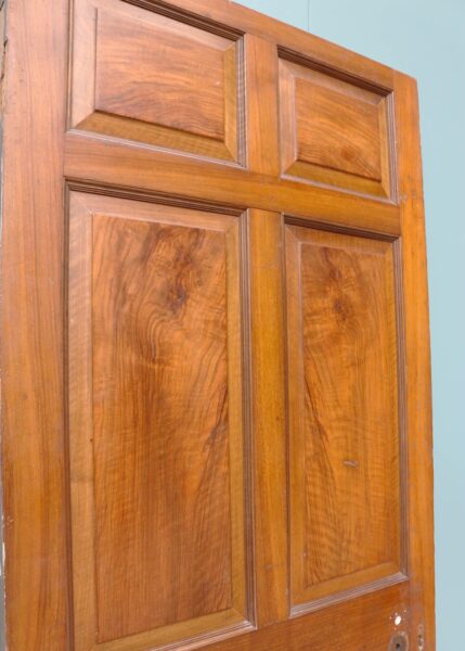 Reclaimed Georgian Walnut Veneer Internal Door