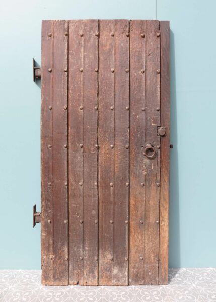 18th Century Old Oak Plank Door