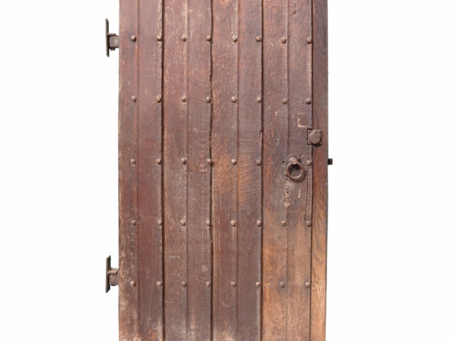 18th Century Old Oak Plank Door