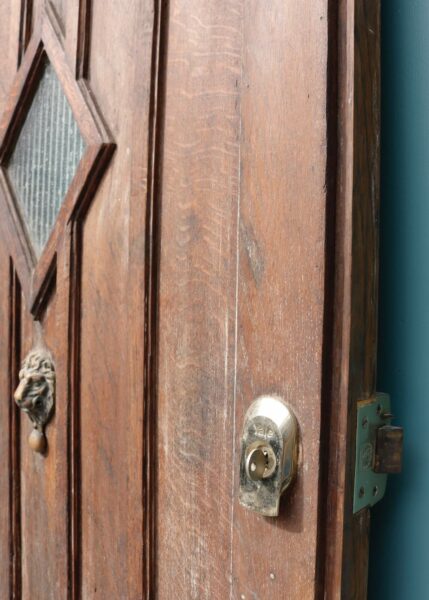1920s Antique Oak Front Door