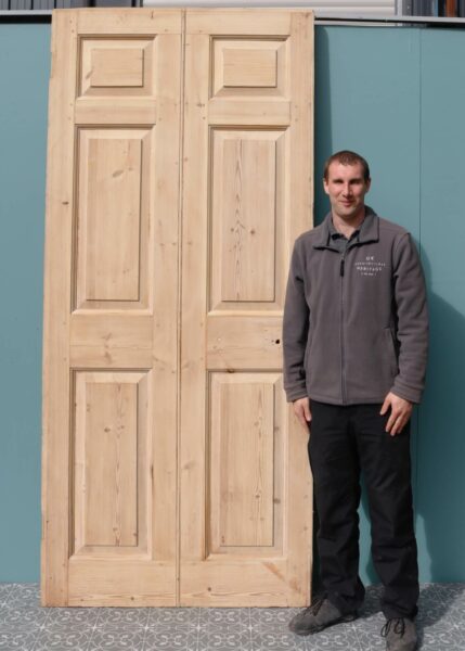 Tall Reclaimed Georgian Internal Pine Door