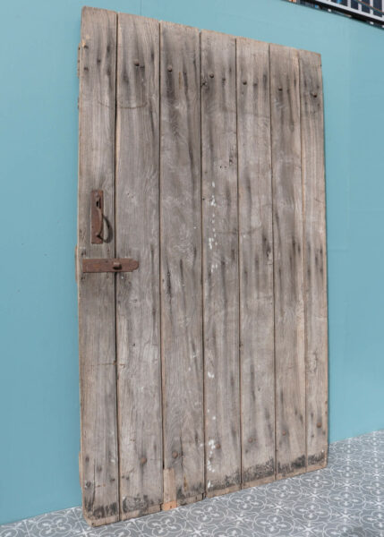 Old Reclaimed Rustic Elm Plank Door