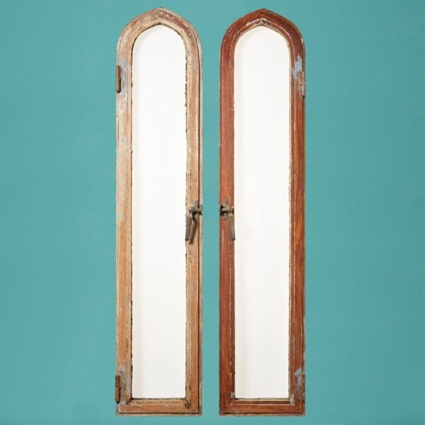 Two Antique Lancet Windows
