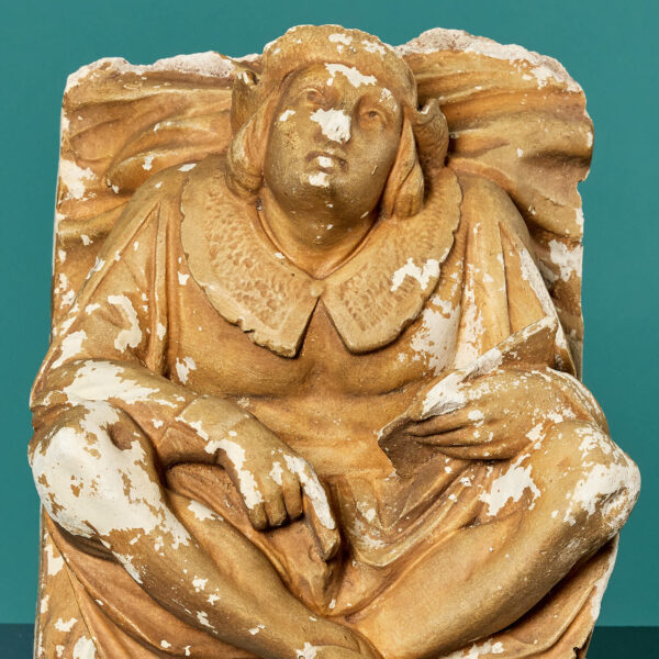 Decorative Victorian Plaster Corbel Figure